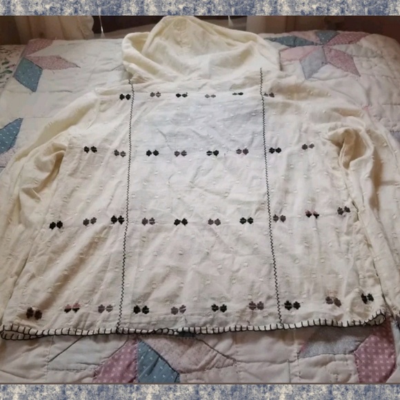 🥰SOLD🌈 free People Playa Del Rey Embroidered top - Picture 4 of 8